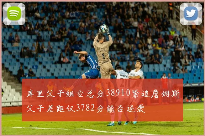 库里父子组合总分38910紧追詹姆斯父子差距仅3782分能否逆袭